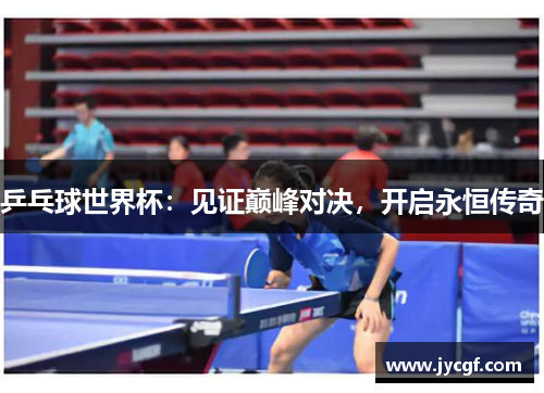 乒乓球世界杯：见证巅峰对决，开启永恒传奇